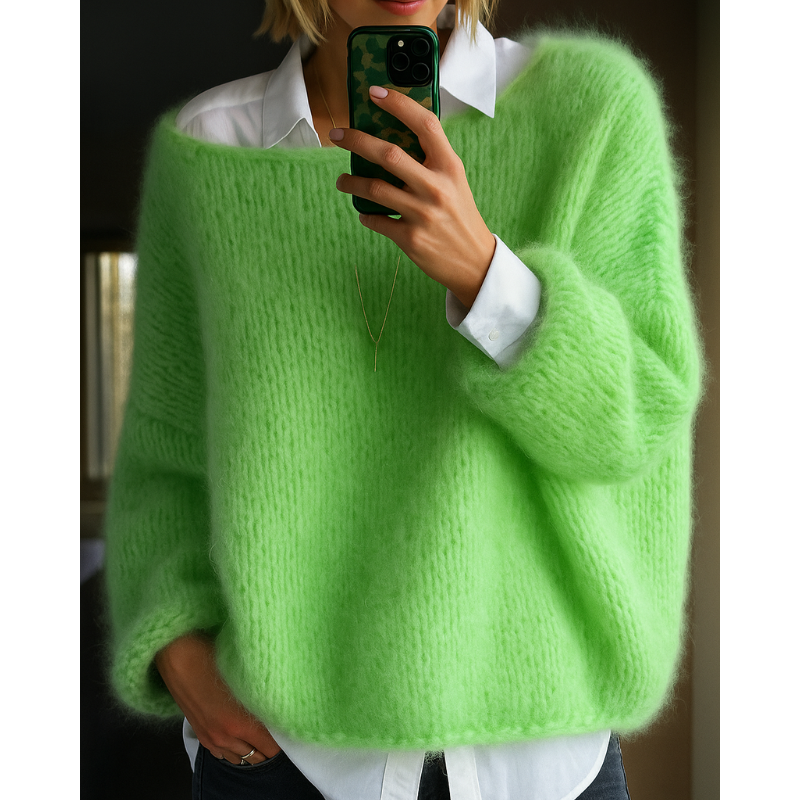 Kerry™ | Blød strikket sweater