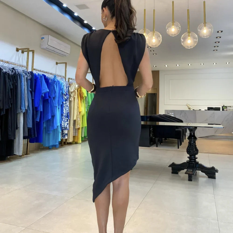 Aurelia™ | Sofistikeret kjole med én skulder