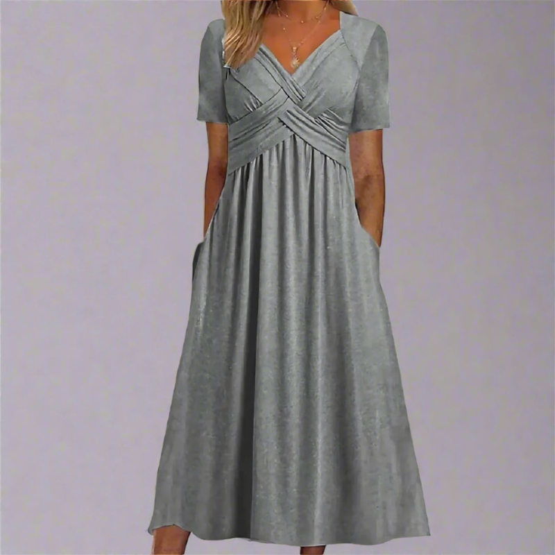 Sofia™ | Elegant midi-kjole