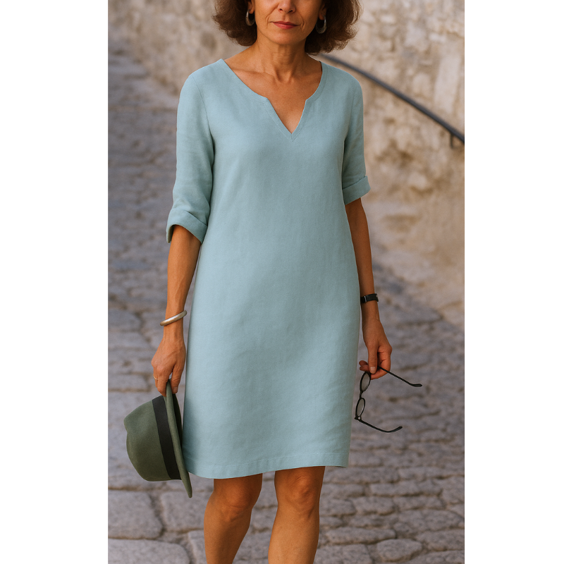 RIA™ – Elegant V-udskæringskjole