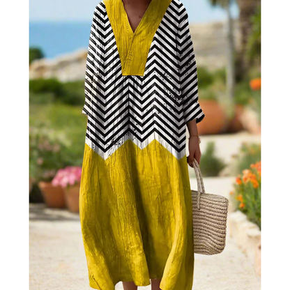 Julia™ | Elegant geometrisk kjole