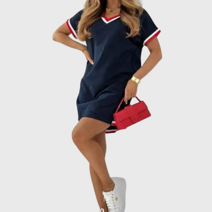 Hetha™ | Damekjole med korte ærmer