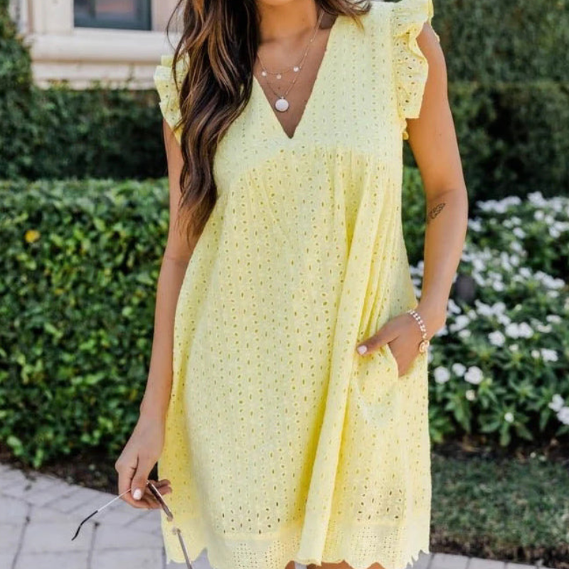 Karla™ - Sommerkjole med lommer og shorts