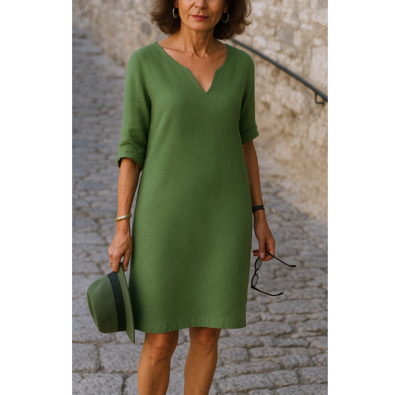 RIA™ – Elegant V-udskæringskjole