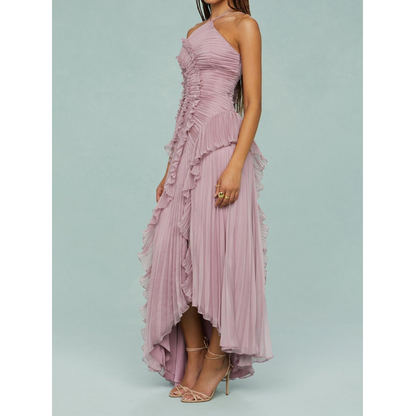 Mireva™ | lang, flydende kjole med havstrømsmønster