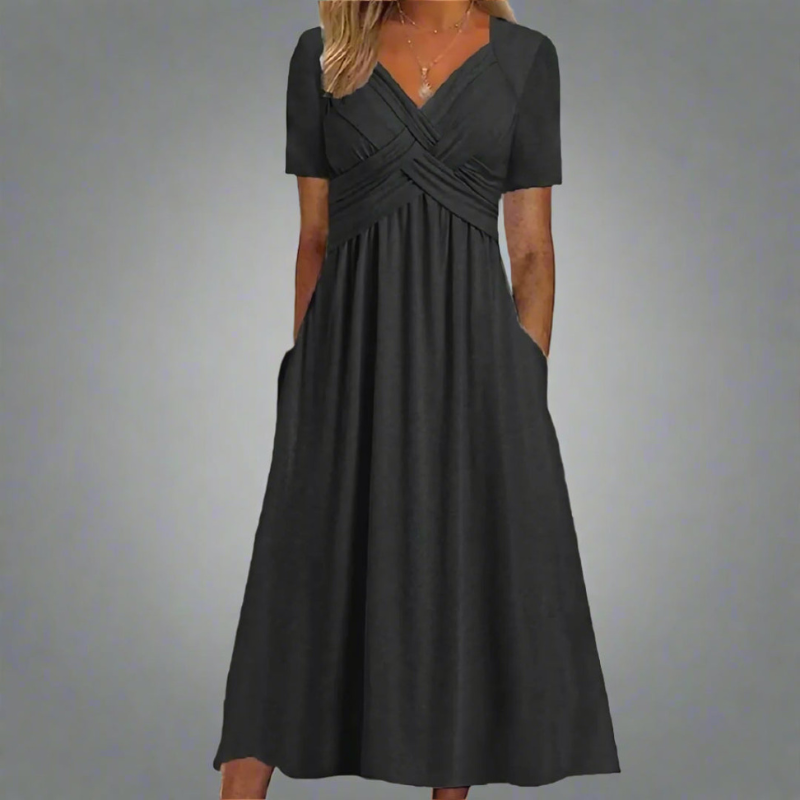 Sofia™ | Elegant midi-kjole