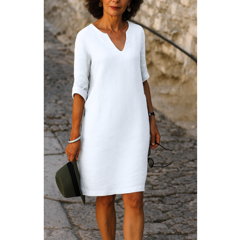 RIA™ – Elegant V-udskæringskjole