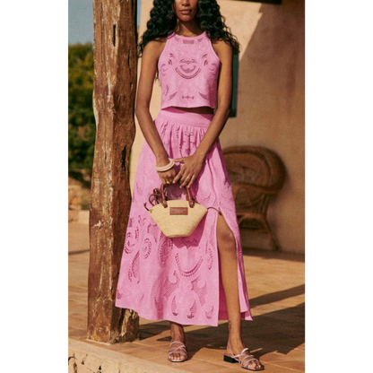 Olympe™ | Elegant 2-delt kjole