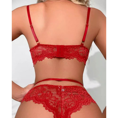 Liva™ | Sexet blonder bodystocking med åben front