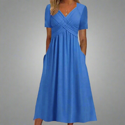 Sofia™ | Elegant midi-kjole