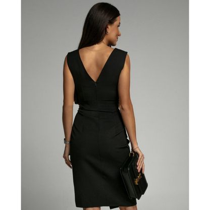 Fresia™ | Elegant, figursyet kjole med V-hals