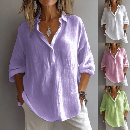 Isalina™ - Bluse med afslappet elegance
