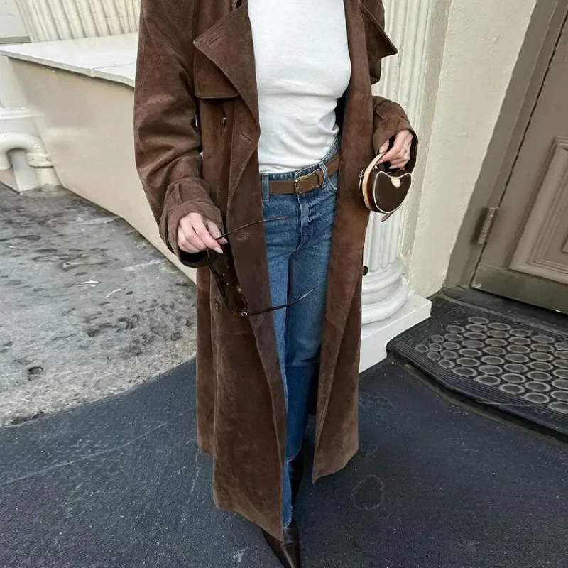 Sophie™ | Ruskindstrenchcoat