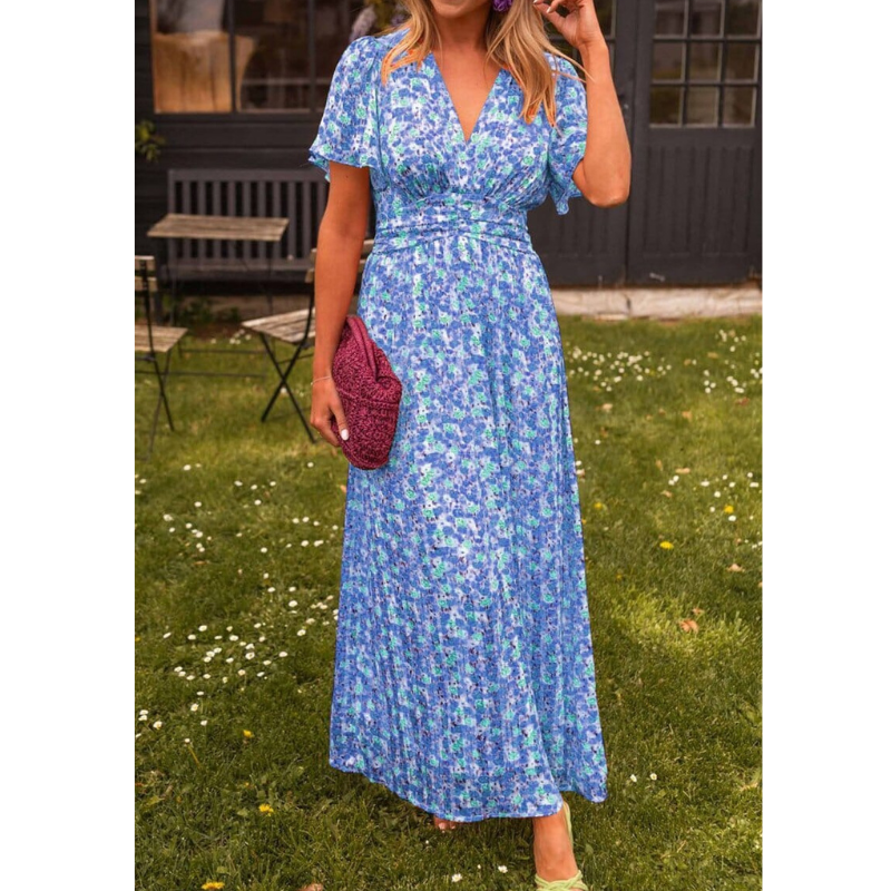 CARLY™ | ELEGANT MAXIKJOLE MED V-HALS