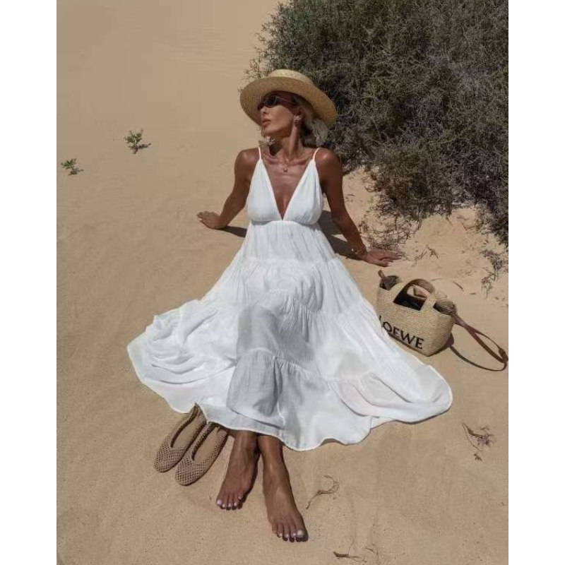 Alberte™ - Sensuel sommerkjole med stropper