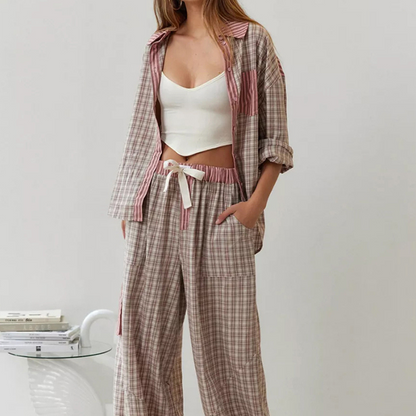 Sofia™ | Komfortabelt pyjamasæt