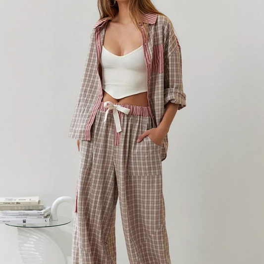 Sofia™ | Komfortabelt pyjamasæt