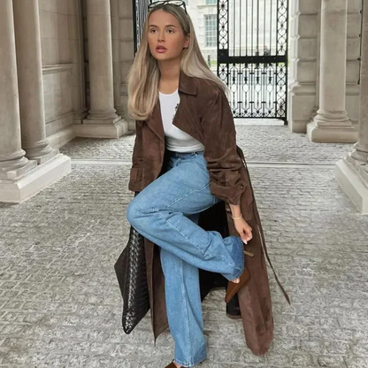 Sophie™ | Ruskindstrenchcoat