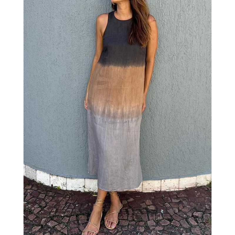 Frida™ - Klassisk og stilfuld ærmeløs kjole