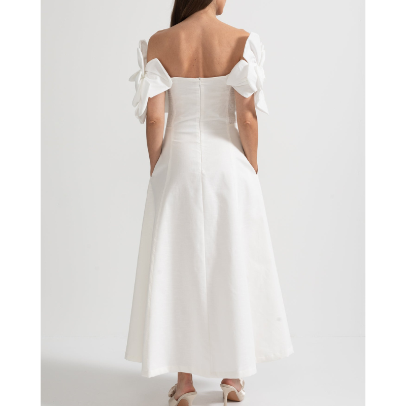 Merle™ |  Blomstret midi-kjole