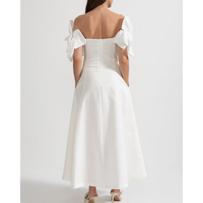 Merle™ |  Blomstret midi-kjole