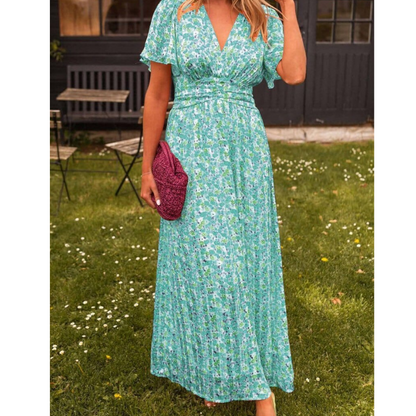 CARLY™ | ELEGANT MAXIKJOLE MED V-HALS