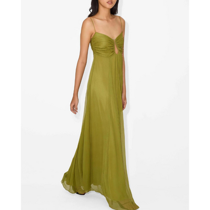 Liva™ - Olive Morea Maxi Dress