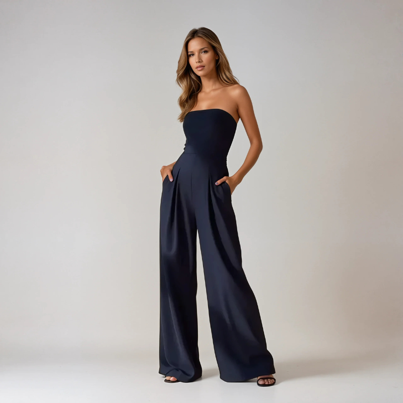Malene™ | Stropløs jumpsuit