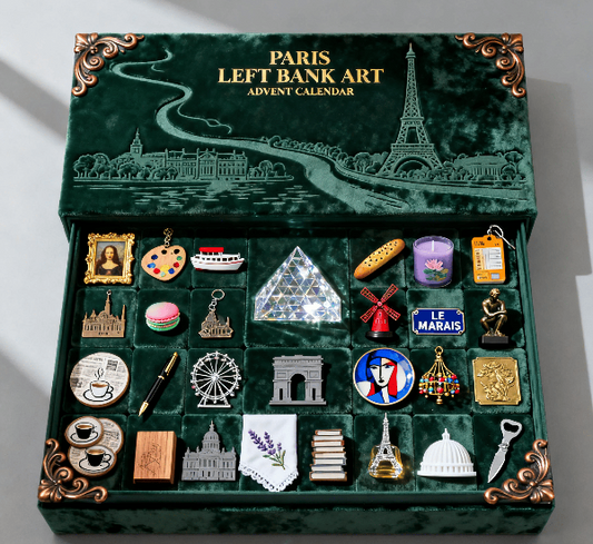 2025 Paris Left Bank Art Julekalender