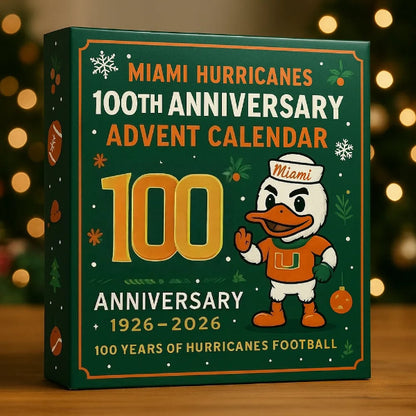 Miami Hurricanes 100-års Jubilæums Julekalender 2025