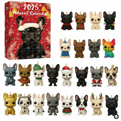 🌲 Julegave – 2025 Sjov Hundeadventskalender