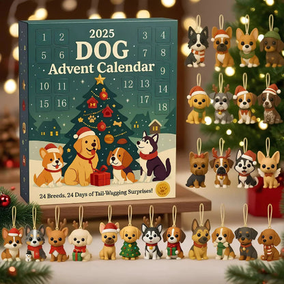 🌲 Julegave – 2025 Sjov Hundeadventskalender