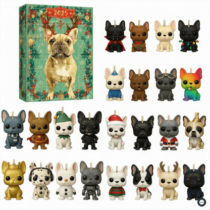 🌲 Julegave – 2025 Sjov Hundeadventskalender