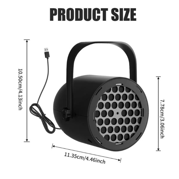 🔌 LED Juleprojektionslampe