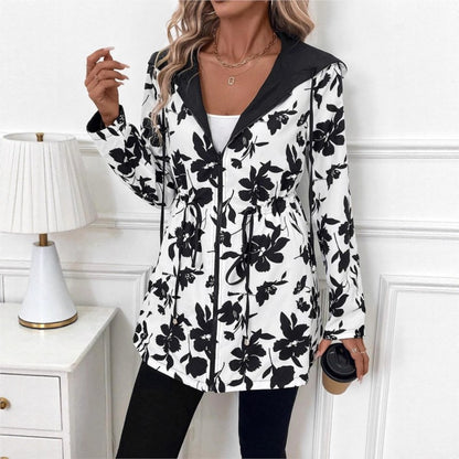 Brenda™ | 2-i-1 vendbar jakke med hætte