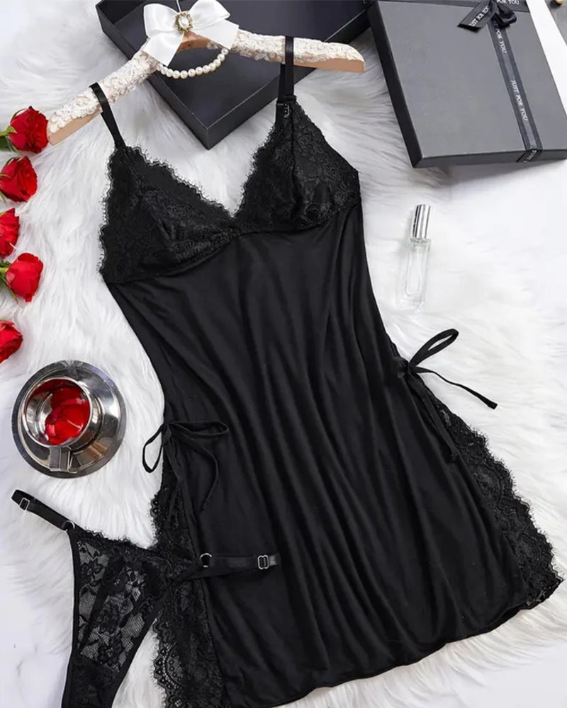 Marit™ | Sexet lingeri med dyb udskæring