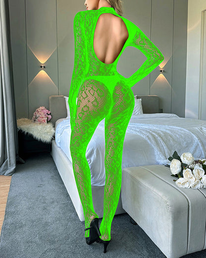 Undertøj Langærmet En Delig Fiskenetstrømper