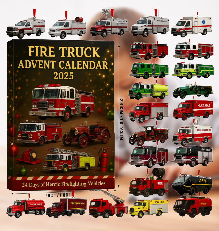 🚒🔥Brandbil-adventskalender 2025🎁🌲