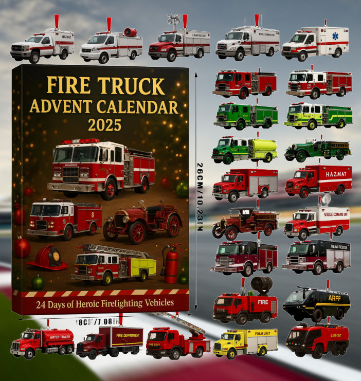 🚒🔥Brandbil-adventskalender 2025🎁🌲