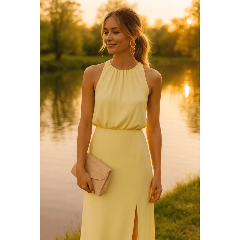 Lisa™ — Sommerlig midi-kjole