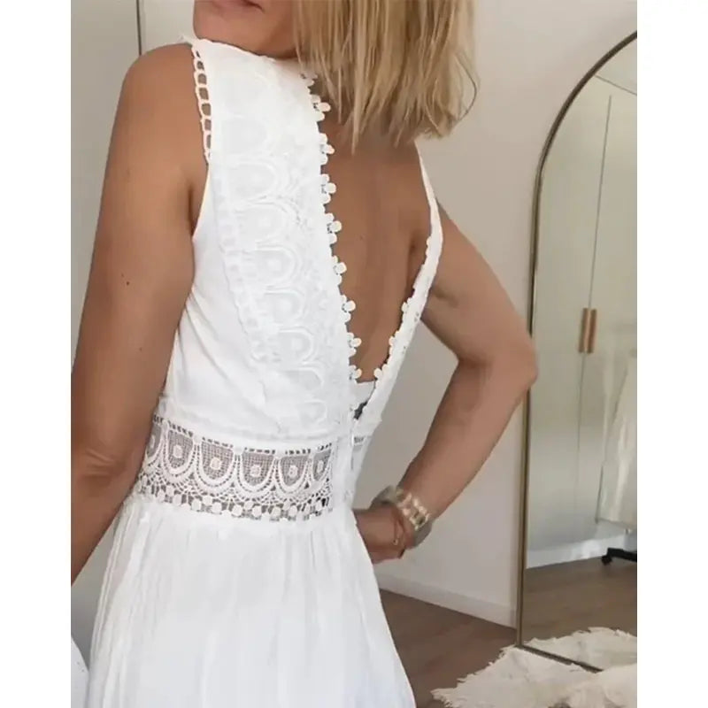 Thyra™ - Lang og elegant sommerkjole