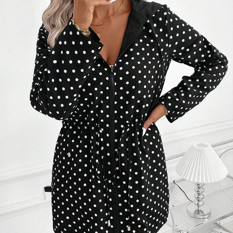 Brenda™ | 2-i-1 vendbar jakke med hætte