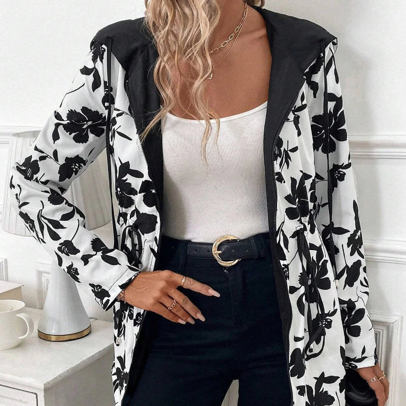 Brenda™ | 2-i-1 vendbar jakke med hætte