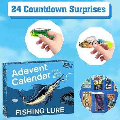 🎣 24 Dages Fiskegrej Adventskalender
