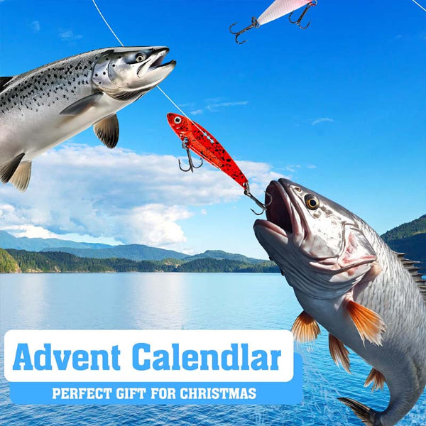 🎣 24 Dages Fiskegrej Adventskalender